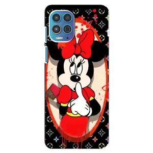 Чохол Disney Mouse Motorola MOTO G100 (PREMIUMPrint) (Мінні Маус ЛВ)
