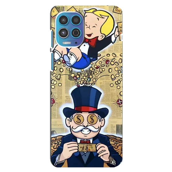 Чохол з принтом «Монополія Мен» для Motorola MOTO G100