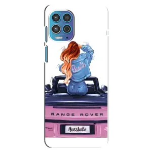Чохол з друком для Motorola MOTO G100 - (Мода) (AlphaPrint) (На машині)