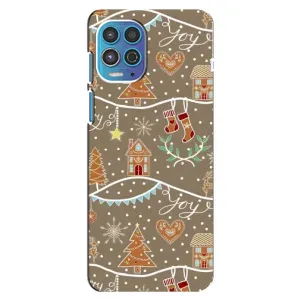 Чехол с принтом «Новогодние пряники» для Motorola MOTO G100