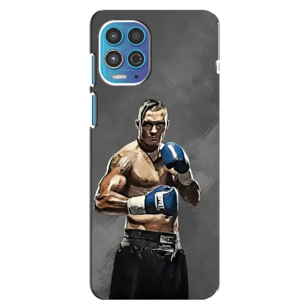 Чохол з принтом «Олександр Усик» для Motorola MOTO G100