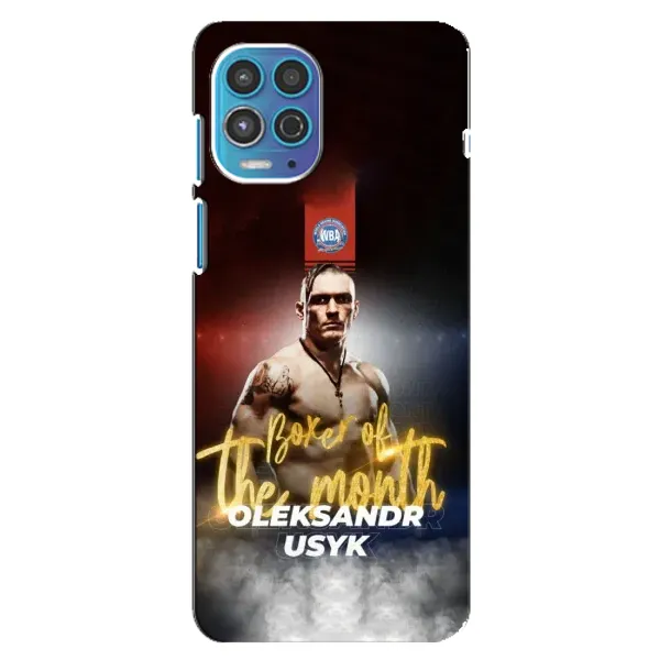 Чохол з принтом «Olexandr Usyk» для Motorola MOTO G100