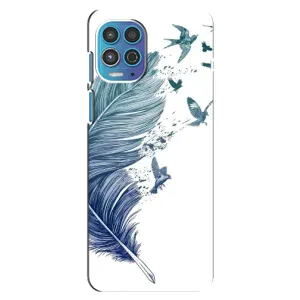 Чехол с принтом «Перышко» для Motorola MOTO G100