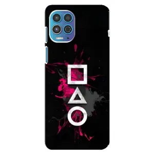 Чохол Гра в кальмара для Motorola MOTO G100 (Символи Гра кальмара)