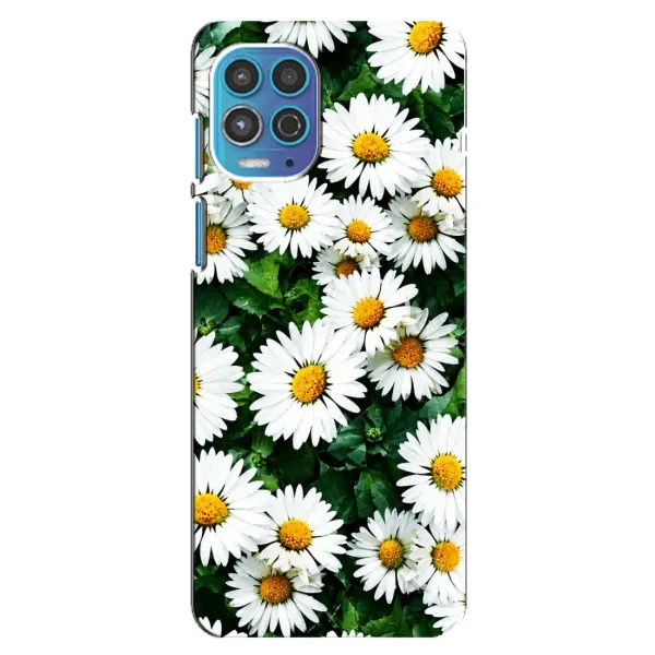 Чехол с принтом «Ромашки» для Motorola MOTO G100 Чехол с принтом «Ромашки» для Motorola MOTO G100