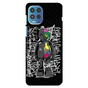 Чохол з принтом «Стиль Bearbrick» для Motorola MOTO G100