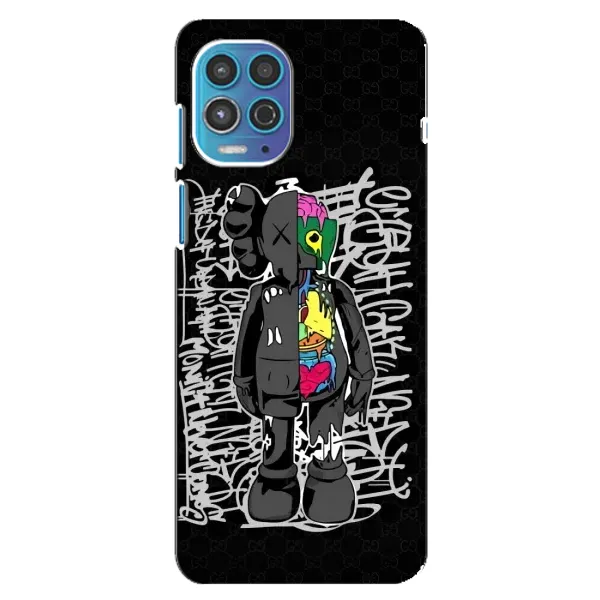 Чохол з принтом «Стиль Bearbrick» для Motorola MOTO G100