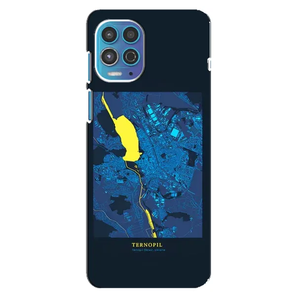 Чохол з принтом «Тернопіль» для Motorola MOTO G100