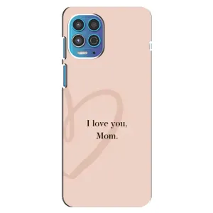Чохол з принтом «Серце мамі» для Motorola MOTO G100