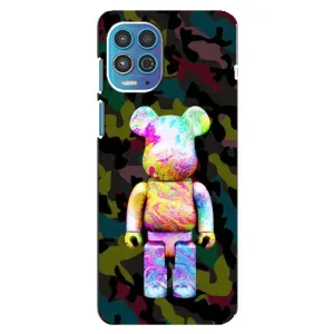 Чохол з принтом «Яскравий Bearbrick» для Motorola MOTO G100