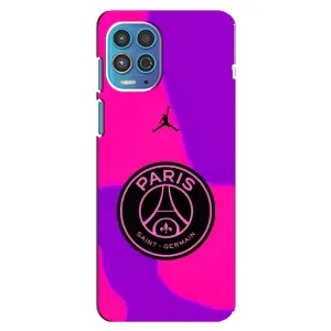 Чехлы PSG для Motorola MOTO G100 (AlphaPrint) (яркий ПСЖ)