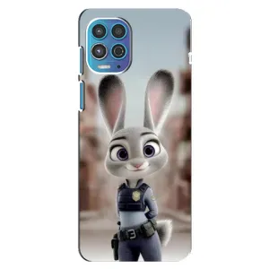 Чехол Зоотрополіс на Motorola MOTO G100 (Офицер Джуди Хоппс)