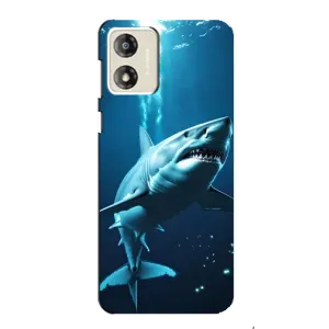 Чехол с принтом «Акула под водой» для Motorola MOTO G13