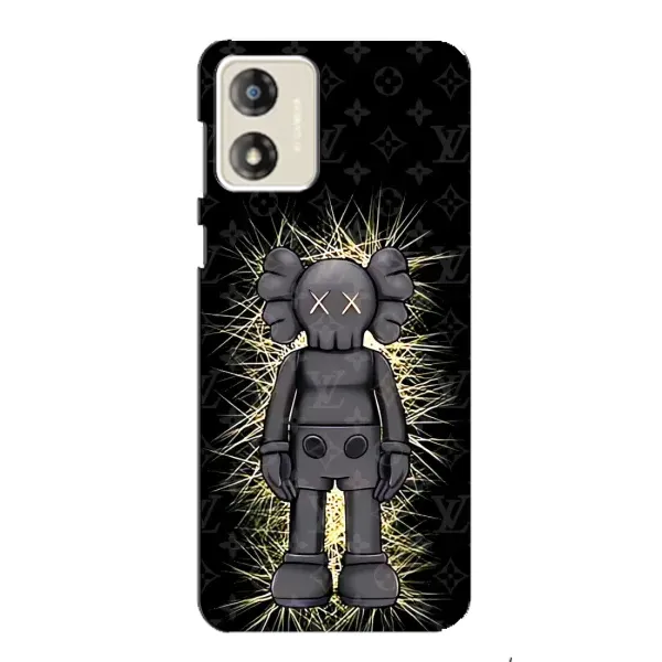 Чохол з принтом «Bearbrick LV» для Motorola MOTO G13