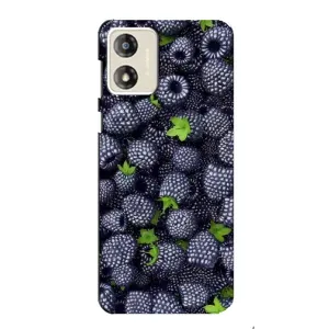 Чехлы с Фруктами для Motorola MOTO G13 (VPrint) (Ежевика)
