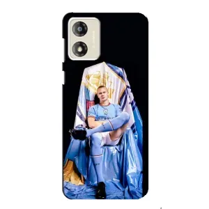 Чехлы с футболистом Ерлинг Холанд для Motorola MOTO G13 (AlphaPrint) (футболист Холанн)
