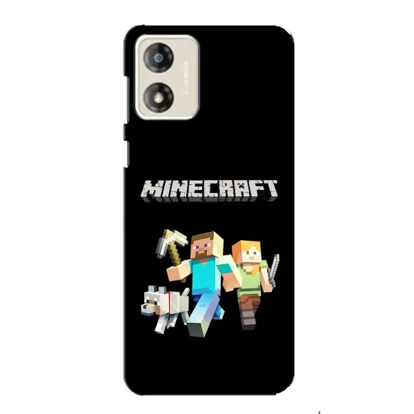 Чехол с принтом «герои Minecraft» для Motorola MOTO G13 Чехол с принтом «герои Minecraft» для Motorola MOTO G13