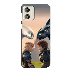 Чохол як приборкати дракона на Motorola MOTO G13 (Гикавка і Астрід)