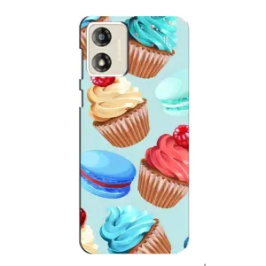 Чехлы с Фруктами для Motorola MOTO G13 (VPrint) (Кексики)
