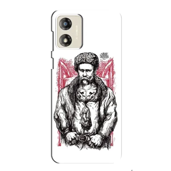 Чехол с принтом «Козак Шевченко» для Motorola MOTO G13