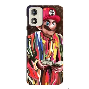Чохол з принтом «Mario LV» для Motorola MOTO G13