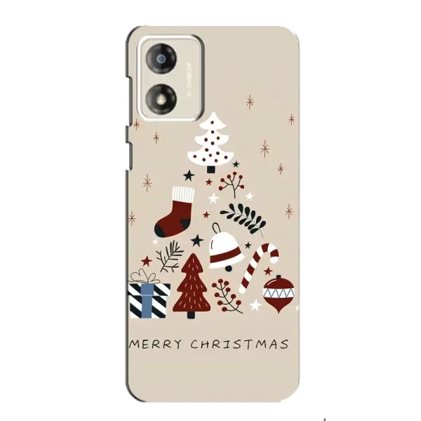 Чехол с принтом «Merry Christmas» для Motorola MOTO G13