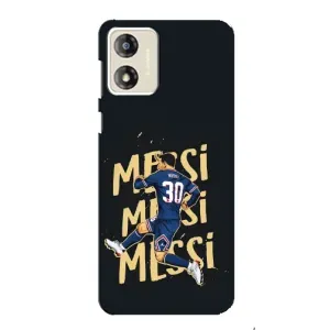 Чехлы для Motorola MOTO G13 (Leo чемпион) (AlphaPrint) (Messi ПСЖ)