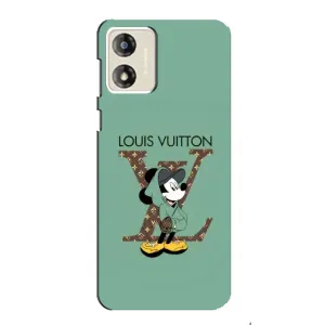 Чехлы Луи Витон для Motorola MOTO G13 (AlphaPrint - LOUIS VUITTON) (Микки Маус LV)