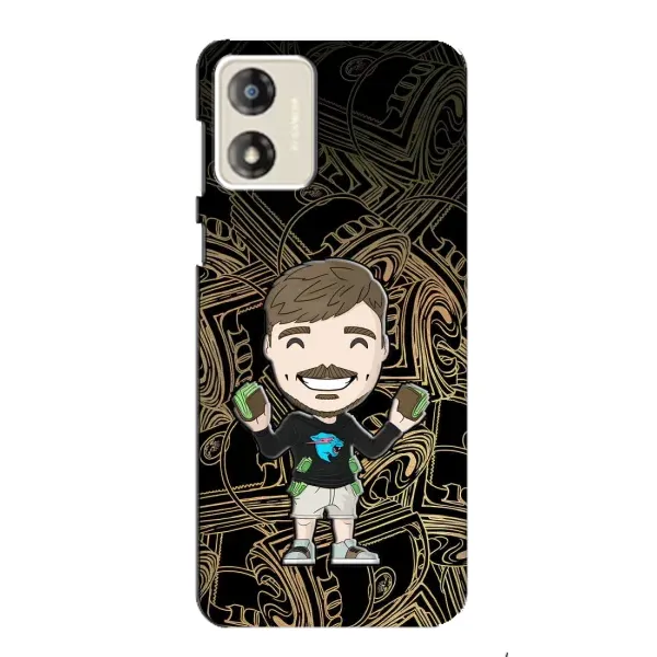Чехол с принтом «Mister Beast» для Motorola MOTO G13