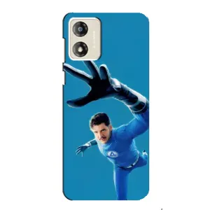 Чохол з принтом Фантастична четвірка для Motorola MOTO G13 (Містер Фантастік супергерой)