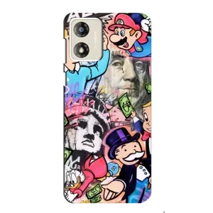 Чохол з принтом «Monopoly man» для Motorola MOTO G13