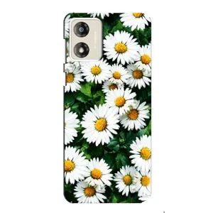 Чохол з принтом «Ромашки» для Motorola MOTO G13