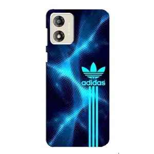 Чехлы Адидас для Motorola MOTO G13 (AlphaPrint) (Синий Адидас)