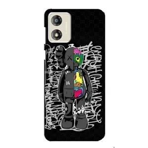 Чохол з принтом «Стиль Bearbrick» для Motorola MOTO G13