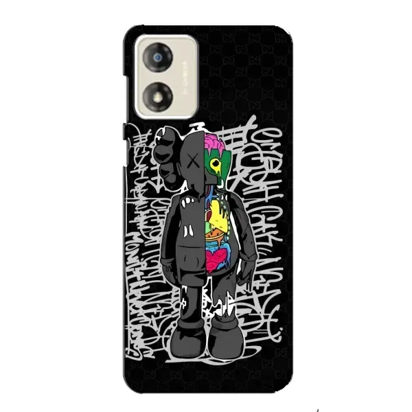Чохол з принтом «Стиль Bearbrick» для Motorola MOTO G13