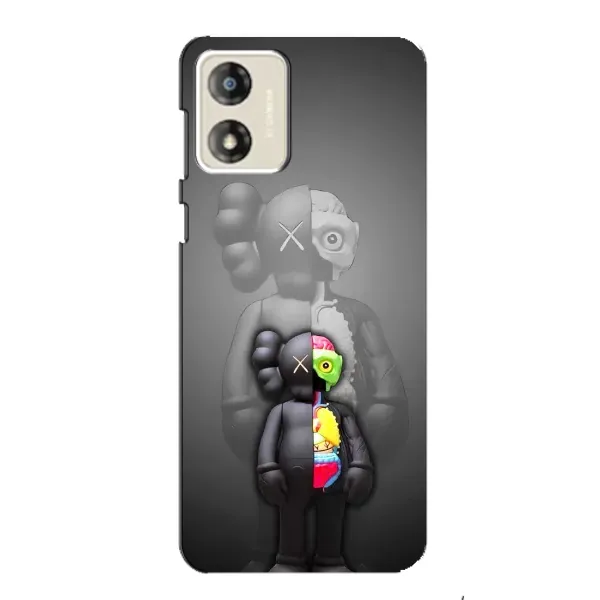 Чохол з принтом «Тіло Bearbrick» для Motorola MOTO G13