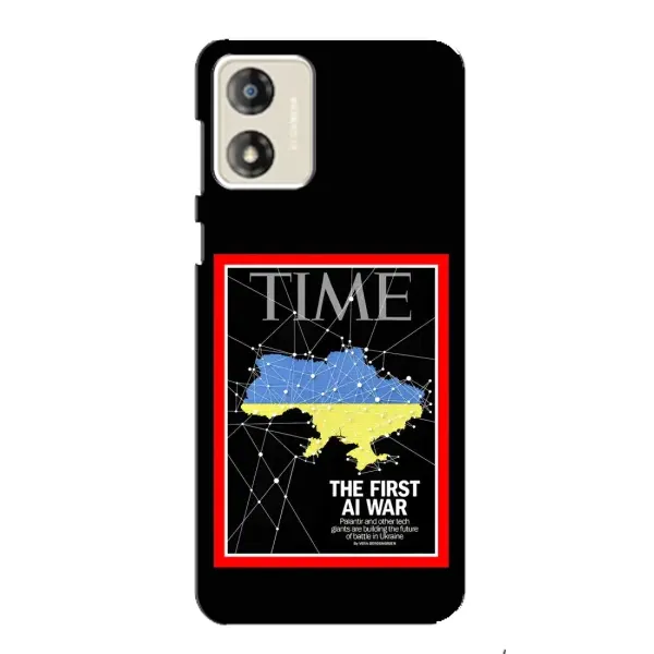 Чехол с принтом «TIME Ukraine» для Motorola MOTO G13 Чехол с принтом «TIME Ukraine» для Motorola MOTO G13