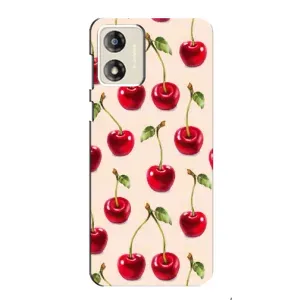 Чехлы с Фруктами для Motorola MOTO G13 (VPrint) (Вишня)