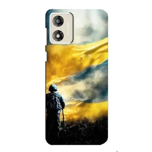 Чехол с принтом «Война» для Motorola MOTO G13