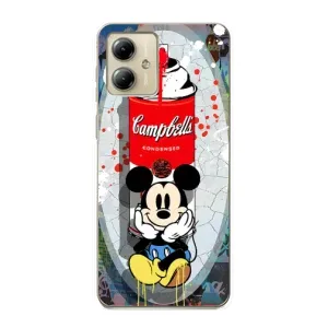 Чехол Disney Mouse Motorola MOTO G14 (PREMIUMPrint) (Американский Маус)