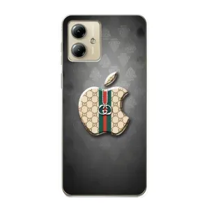 Чехлы ГУЧЧИ для Мото джи 14 (AlphaPrint) (Apple gucci)