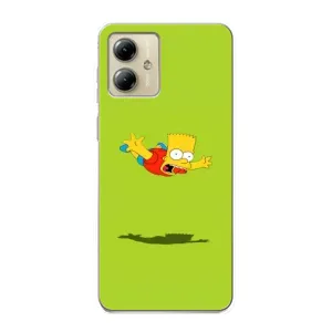 Чохол з принтом «Барт Сімпсон» для Motorola MOTO G14