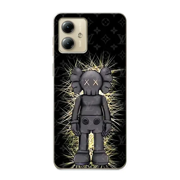 Чохол з принтом «Bearbrick LV» для Motorola MOTO G14 Чохол з принтом «Bearbrick LV» для Motorola MOTO G14