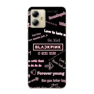 Чохол з принтом «BLACKPINK» для Motorola MOTO G14