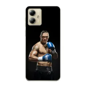 Чехол с картинкой Александр Усик для Motorola MOTO G14 (Боксер Усик)