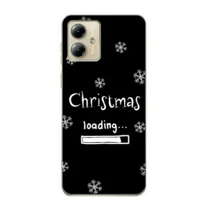 Чохол з принтом «Christmas loading» для Motorola MOTO G14