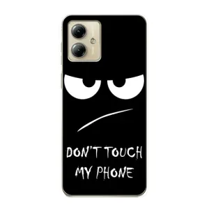 Чехол с принтом «Dont Touch» для Motorola MOTO G14