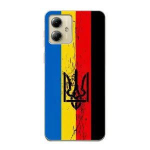 Украинские Чехлы для Motorola MOTO G14 с картинкой УПА (AlphaPrint)