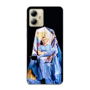 Чохли з футболістом Ерлінг Холанд для Motorola MOTO G14 (AlphaPrint) (футболіст Холанн)