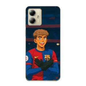 Чохол з принтом «Футболіст Ямаль» для Motorola MOTO G14